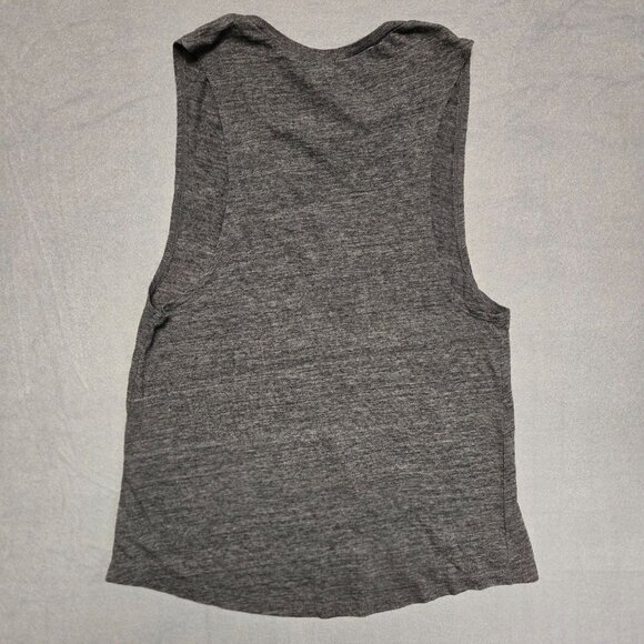 Dave Matthews Band Graphic Sleeveless Top Tank L Bella+Canvas Heather Gray - Picture 2 of 8